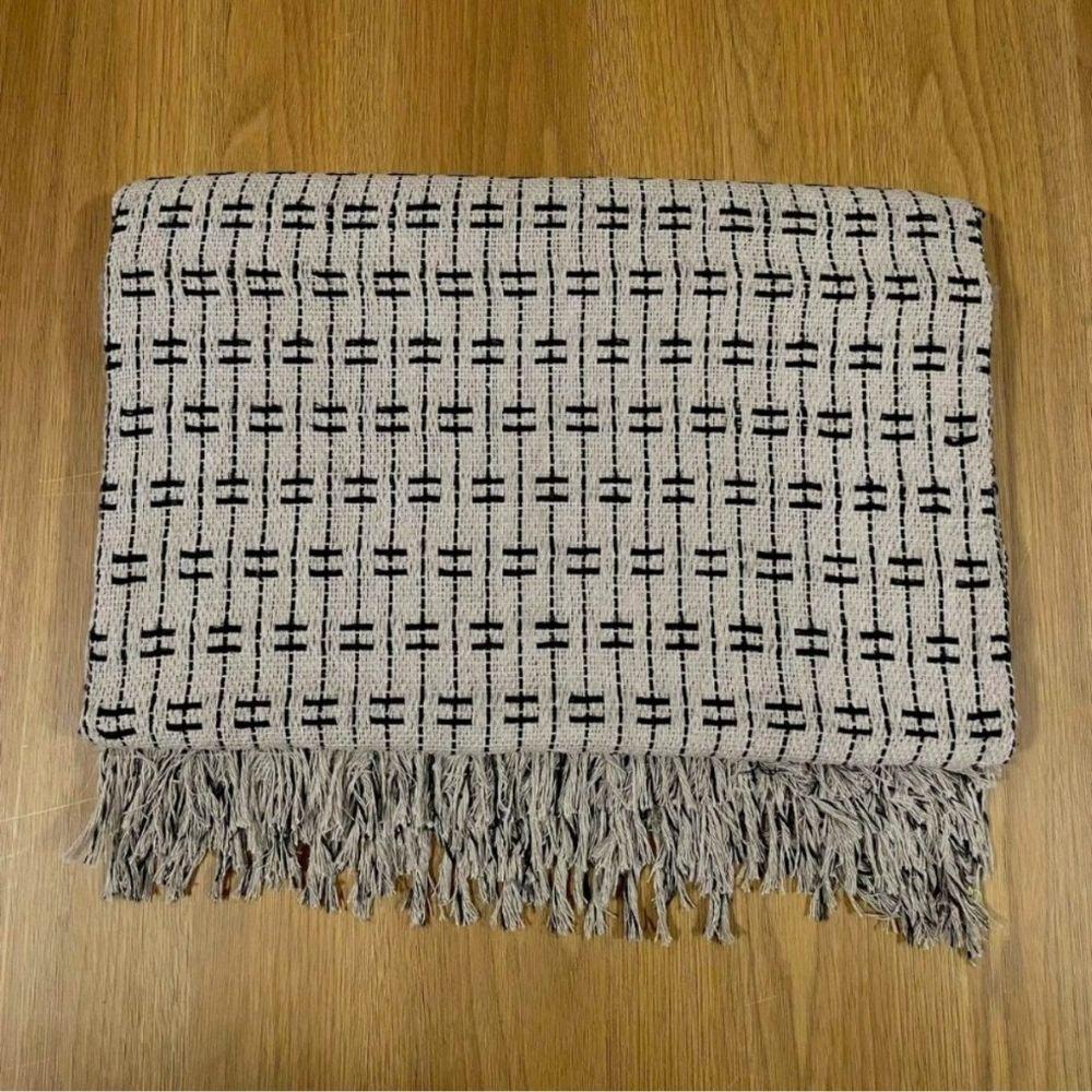 Manta Para Sofá 2 E 3 Lugares Luxo Gigante 2.50x1.80 Capa De Sofa Decorativa Terracota Várias Cores Areia C-preto - 1