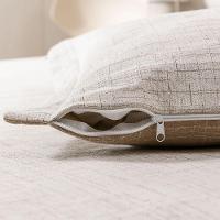 Kit Colcha 4 Peças Solteiro Jacquard Dual 60% Algodão 40% Poliéster - Bege