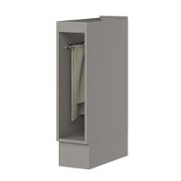 Balcão Henn Americana Porta Toalha 20cm S- Tampo Cinza - 1