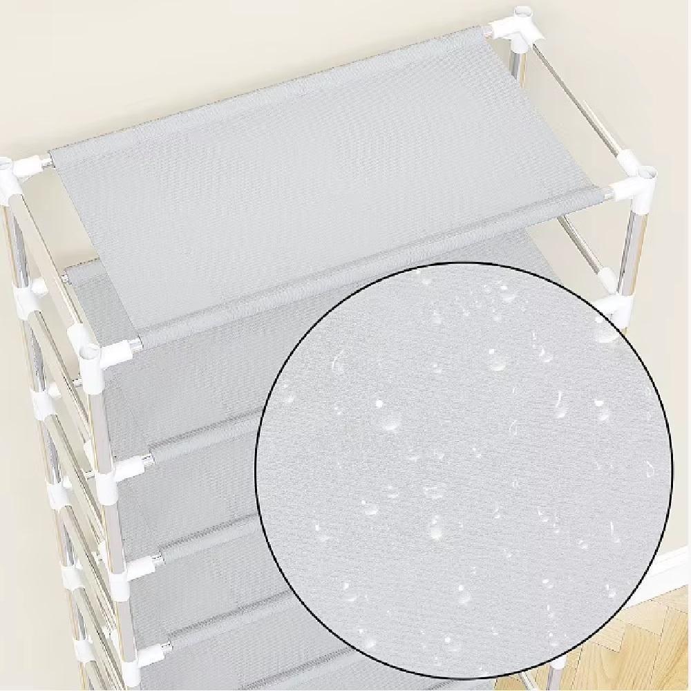 Armario Sapateira Grande 30 Pares A Prova De Poeira 10 Prateleiras Rack Organizador Estante Guarda Roupa Brinquedos Clos - 6