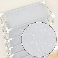 Armario Sapateira Grande 30 Pares A Prova De Poeira 10 Prateleiras Rack Organizador Estante Guarda Roupa Brinquedos Clos - 6