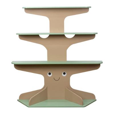 Prateleira Infantil árvore Design Decor Criativo Organização Quartinho Menina Menino Parede Estilo Natureza