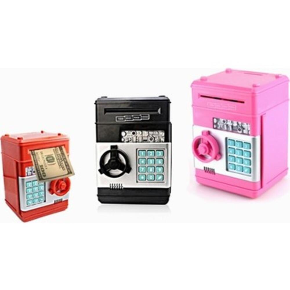 Cofre Eletronico Digital Mini Caixa Com Segredo De 4 Digitos Com Insercao Automatica De Notas - 2