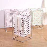 Cesto Roupa Suja Lavanderia Inox Desmontavel Portatil Quarto Organizador Brinquedos Roupeiro Impermeavel - 3