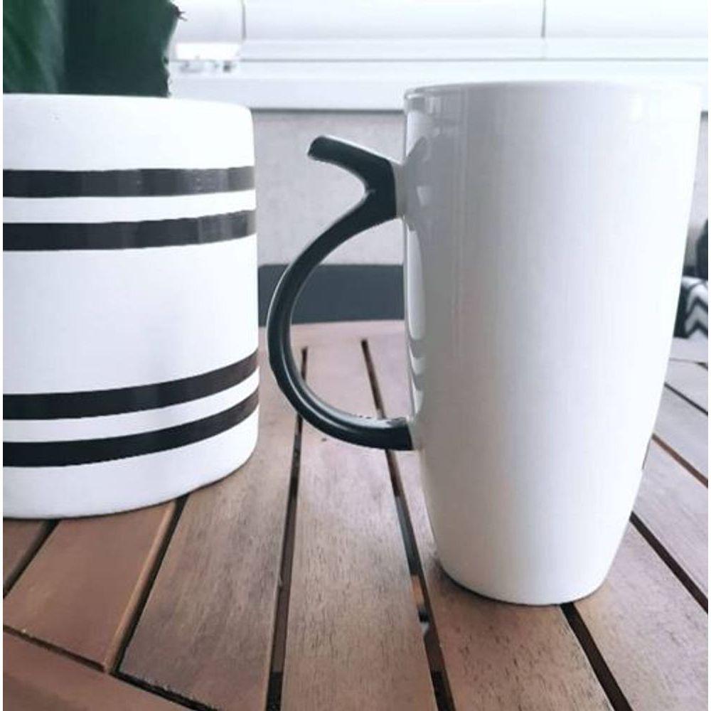 Caneca Gatinho Super Fofo Com 600ml Cute Coffee - 4