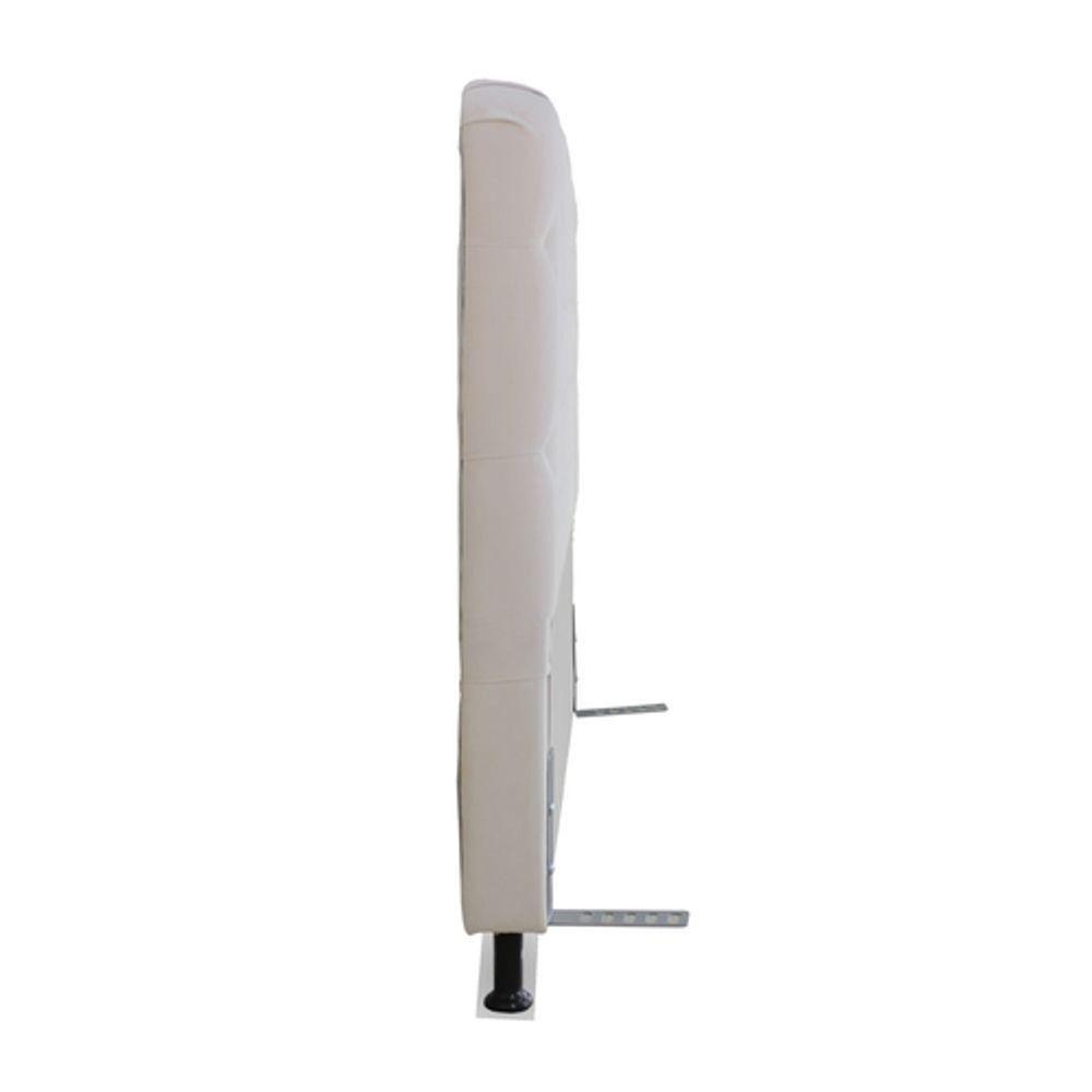 Cabeceira King 193 - Bello Box - Dunas Veludo Marfim - 2