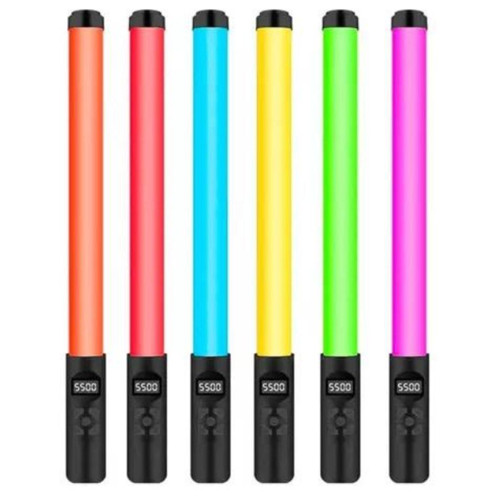Bastão Led Luz De Preenchimento Com Controle Remoto – Iluminação Rgb Portátil E Recarregável Para Fotos E Vídeos-bivolt - 3