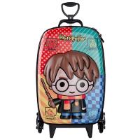 Mala Viagem Infantil Harry Potter Casas Hogwarts 3d Com Rodinhas Leve E Forte