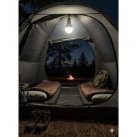 Lâmpada De Emergência Led 20w Inteligente Bivolt Recarregável Soquete E27 - 5