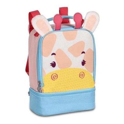 Lancheira Térmica Infantil Escolar Passeio Costas Girafa