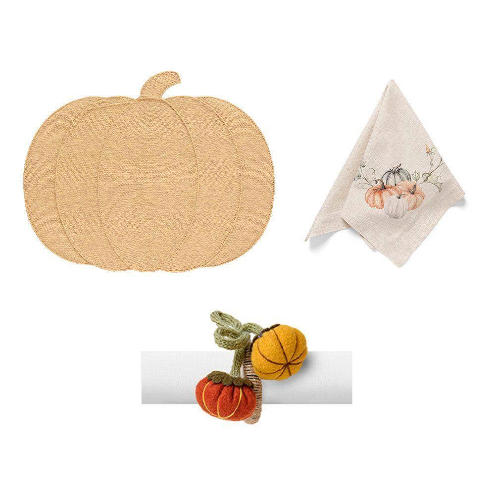 Kit Mesa Posta Copa E Cia 2 Lugares Abóbora Bahamas - 1