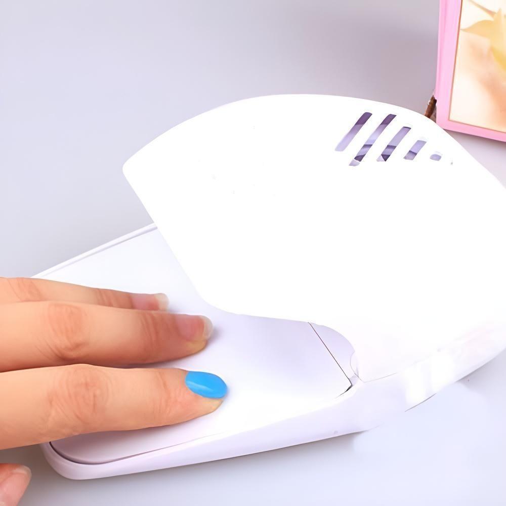 Kit Manicure Secador Lixadeira Eletrica De Unha Com Cabine Estufa Mini Nails Pedicure Lixa Modelar Unhas - 3