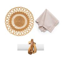 Kit De Mesa Posta Copa E Cia 4 Lugares Lohan - 1