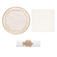 Kit De Mesa Posta Copa E Cia 4 Lugares Harmony - 1