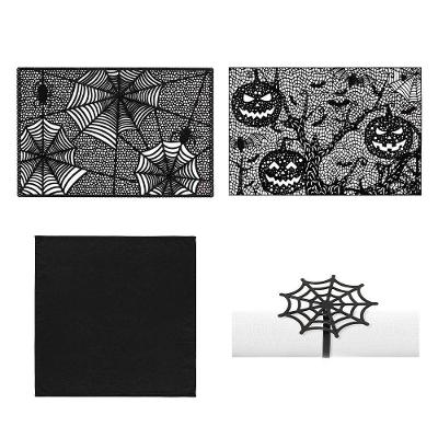 Kit De Mesa Posta Copa E Cia 4 Lugares Colheita/ Tarântula