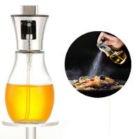 Kit 2 Galheteiro Vidro Spray Borrifador Pulverizador Porta Vinagre Temperar Salada 200ml - 5