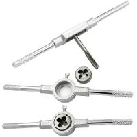 Jogo Tarracha Cossinete Macho Femea Kit 12 Peças Pente Abre Rosca Aco Madeira Aluminio Profissional - 5