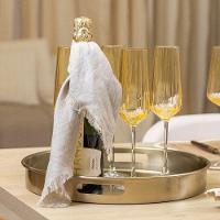 Jogo De Taças Copa E Cia 6 Peças Lustro âmbar - Espumante 260ml - 3