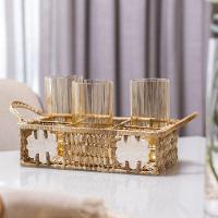 Jogo De Taças Copa E Cia 6 Peças Lustro âmbar - Espumante 260ml - 8