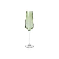 Jogo De Taças Copa E Cia 6 Peças Lustro Verde - Espumante 260ml - 5