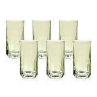 Jogo De Taças Copa E Cia 6 Peças Lustro Verde - Espumante 260ml - 6