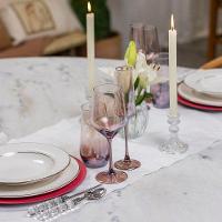 Jogo De Taças Copa E Cia 6 Peças Bruma âmbar - Espumante 180 Ml