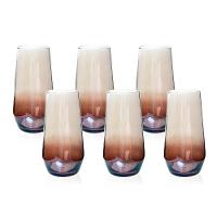 Jogo De Copos Copa E Cia 6 Peças Bruma 545 Ml âmbar - 1