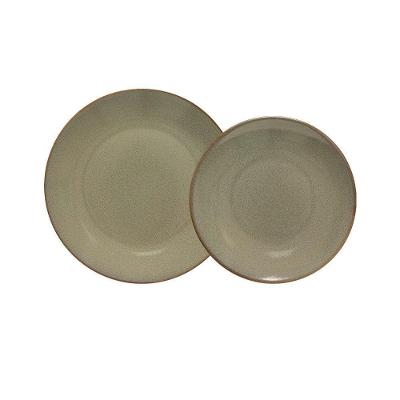 Jogo Copa E Cia 12 Peças Reative Em Cerâmica Verde