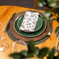 Jogo Americano Copa E Cia Avulso Toscana Olive - 2