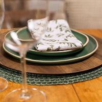 Jogo Americano Copa E Cia Avulso Toscana Olive - 4