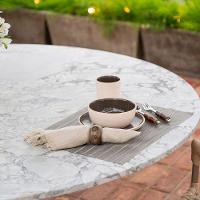 Jogo Americano Copa E Cia 6 Peças Tramado Prior Grafite - 3