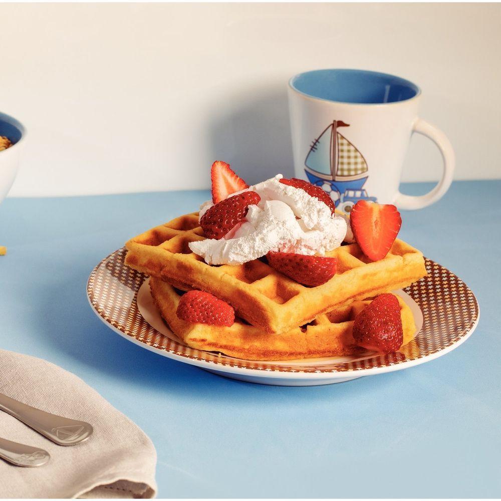 Xícara Infantil Cerâmica Azul Estampado Menino Desenhado Cerâmico Crianças Masculino Tramontina Tramontina - 2