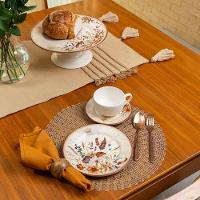 Xícara Com Pires Copa E Cia Aquarelle Em Cerâmica Adele - 3