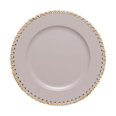 Sousplat Copa E Cia Domu Rattan Trance Areia