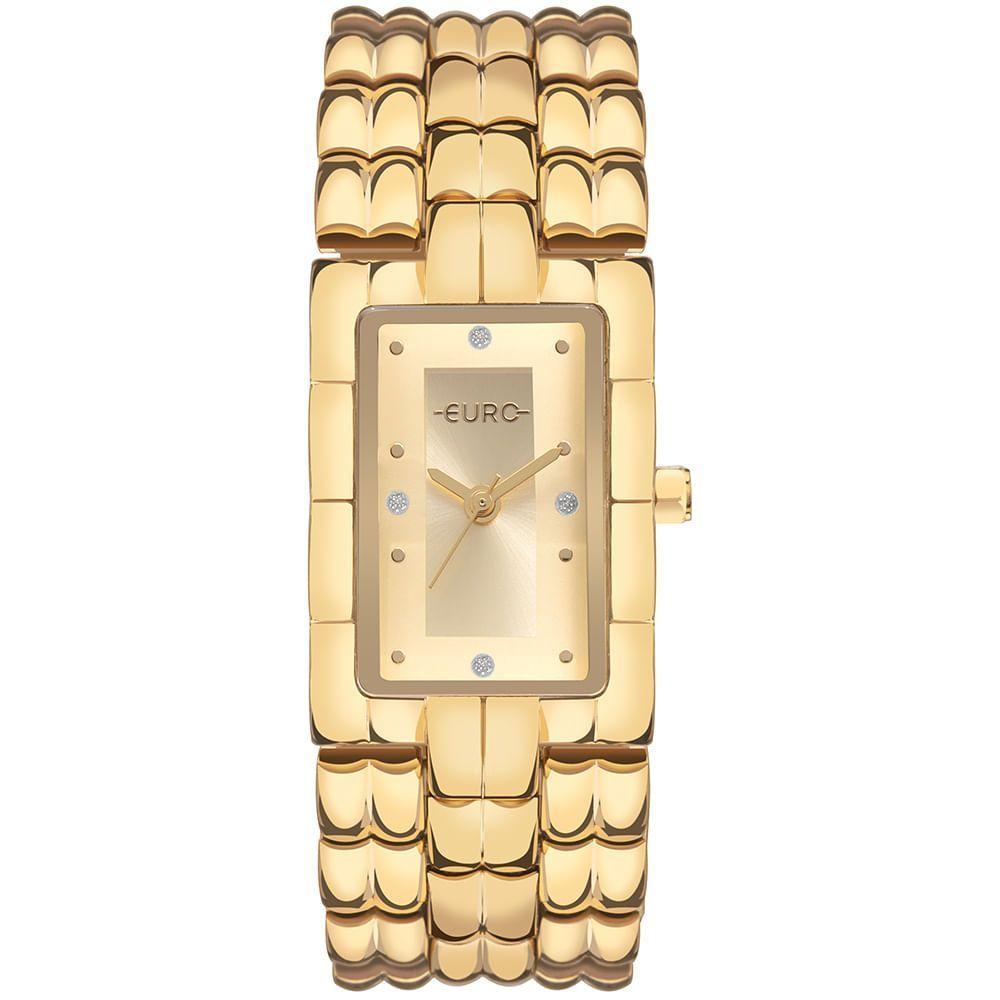 Relógio Euro Feminino Unique Dourado - Eu2035yyw-4d - 1