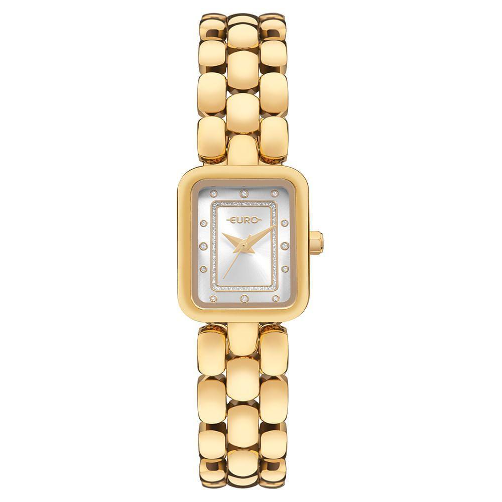 Relógio Euro Feminino Mini Lux Dourado - Eu2036ywe-4d - 1