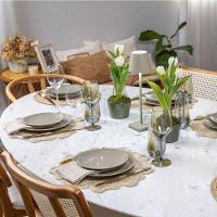 Prato Raso Copa E Cia Reative Em Cerâmica Taupe - 3