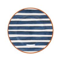 Prato Raso Copa E Cia Aquarelle Em Cerâmica Náutico - 1