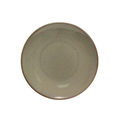 Prato De Sobremesa Copa E Cia Reative Em Cerâmica Verde