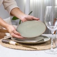 Prato De Sobremesa Copa E Cia Reative Em Cerâmica Verde - 2