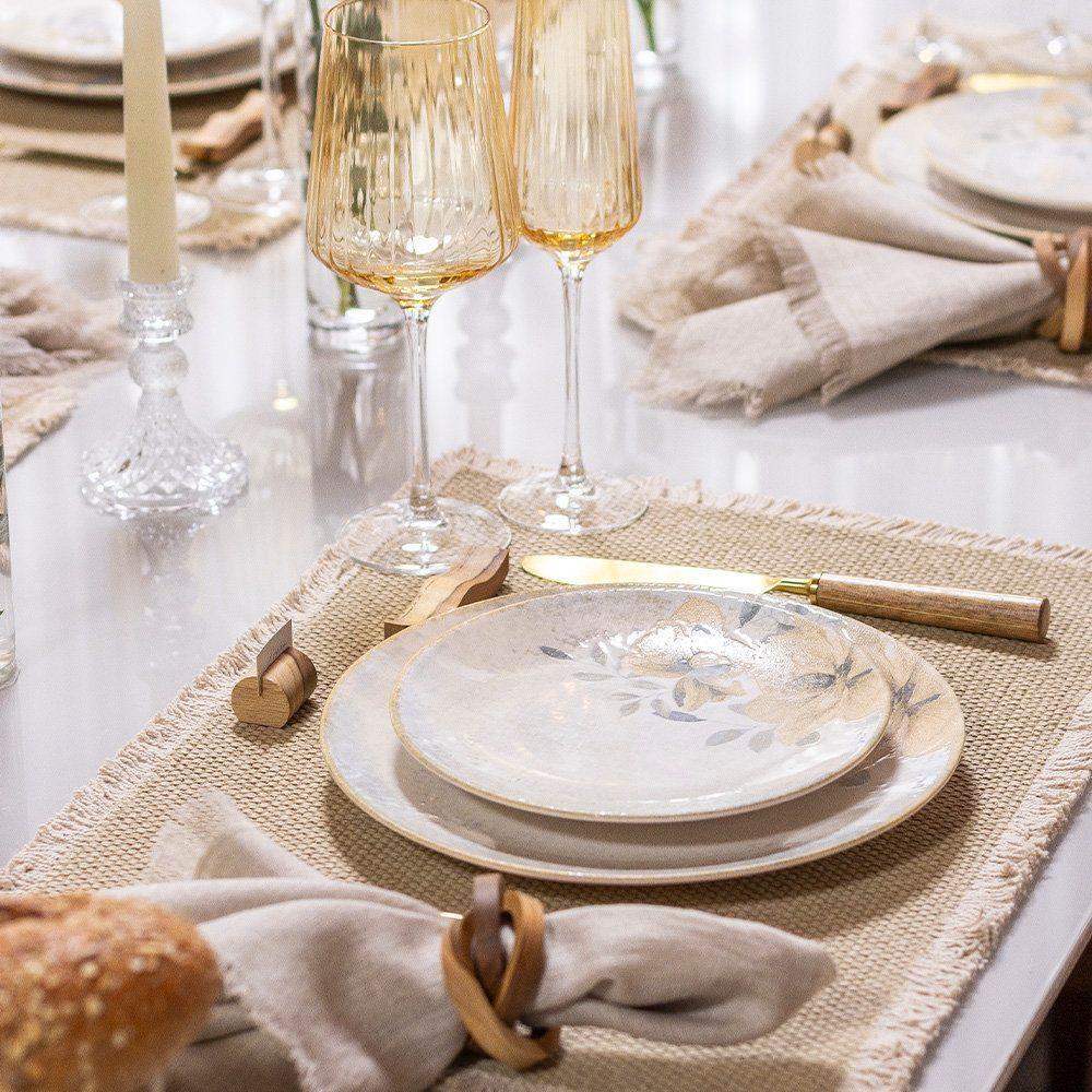 Prato De Sobremesa Copa E Cia Florença Em Cerâmica Soléa - 4