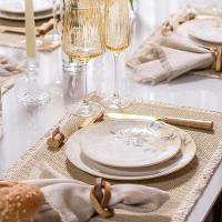 Prato De Sobremesa Copa E Cia Florença Em Cerâmica Soléa - 4