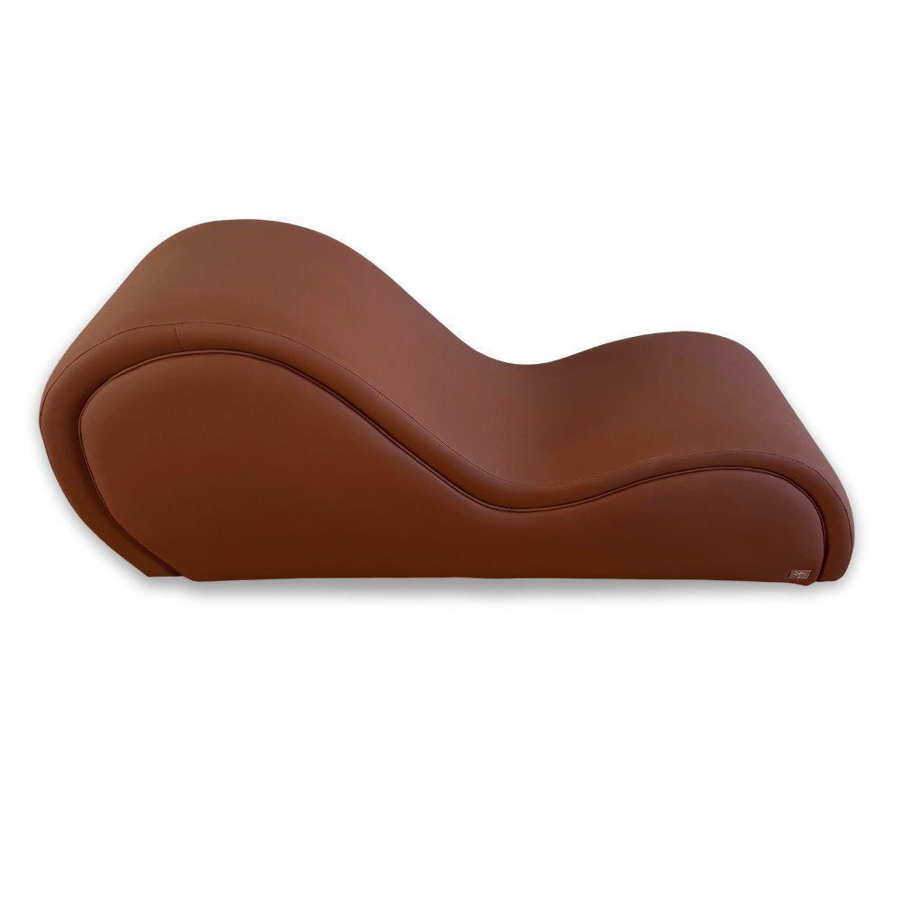 Poltrona Divã Cadeira Recamier Design Americano Sofá Desire Telha - 6