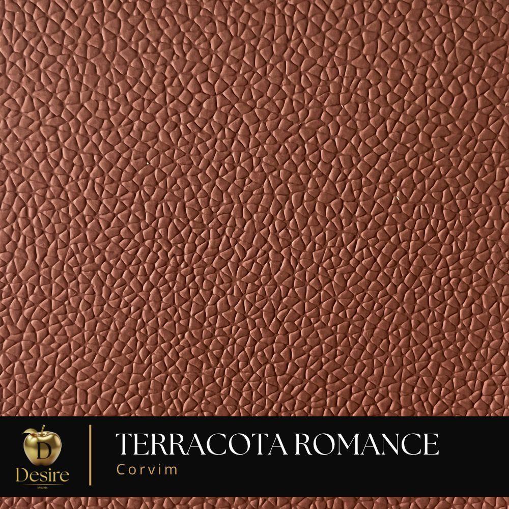 Poltrona Divã Cadeira Recamier Design Americano Sofá Desire Telha - 7