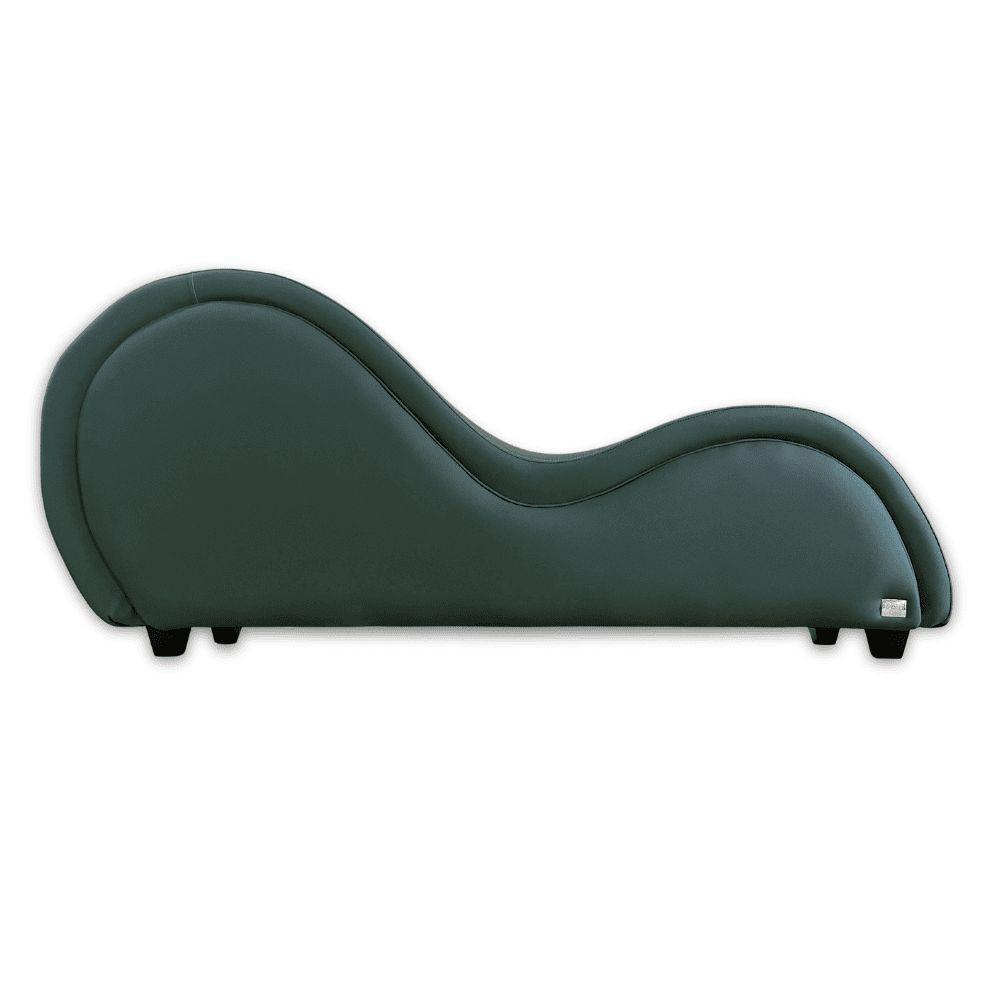 Poltrona Divã Cadeira Recamier Design Americano Sofá Desire Verde - 2