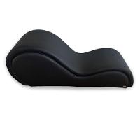 Poltrona Divã Cadeira Recamier Design Americano Sofá Desire Preta - 2