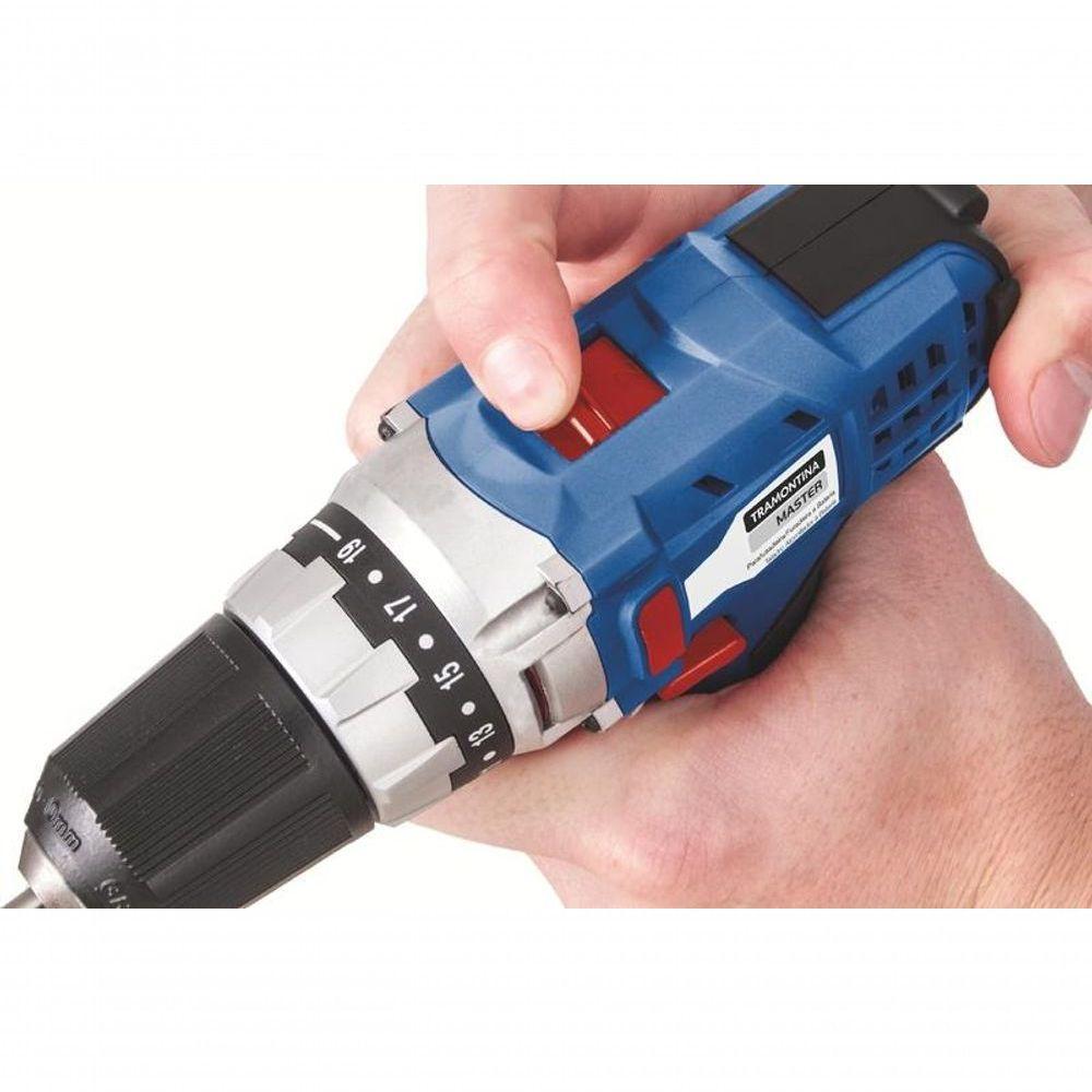 Parafusadeira-furadeira 10,8 V Tramontina Master Para Uso Profissional Sistema De Reversão E Maleta - 4