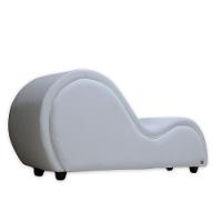 Poltrona Divã Cadeira Recamier Design Americano Sofá Desire Branca