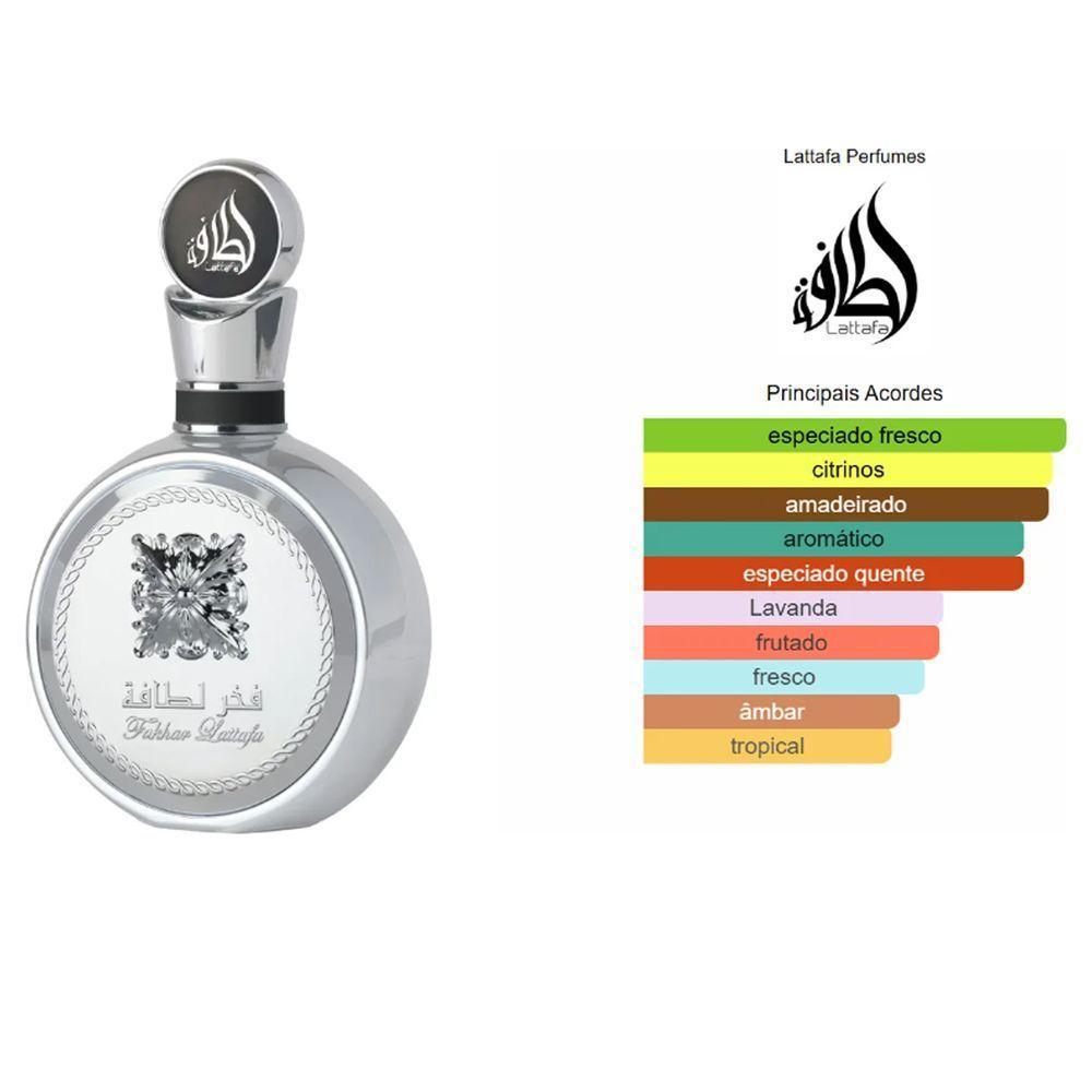 Perfume Fakhar Platin Lattafa Eau De Parfum Unissex 100ml Original - 2