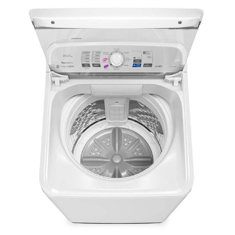 Máquina De Lavar Panasonic 15kg Sistema Ciclone NA-F150B1WA Branco 110V - 4